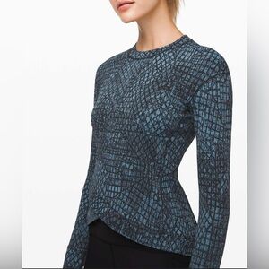 Lululemon Close to Crossing Long Sleeve *Jacquard Size XS